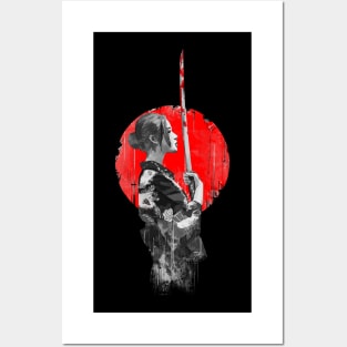 Samurai Girl Posters and Art